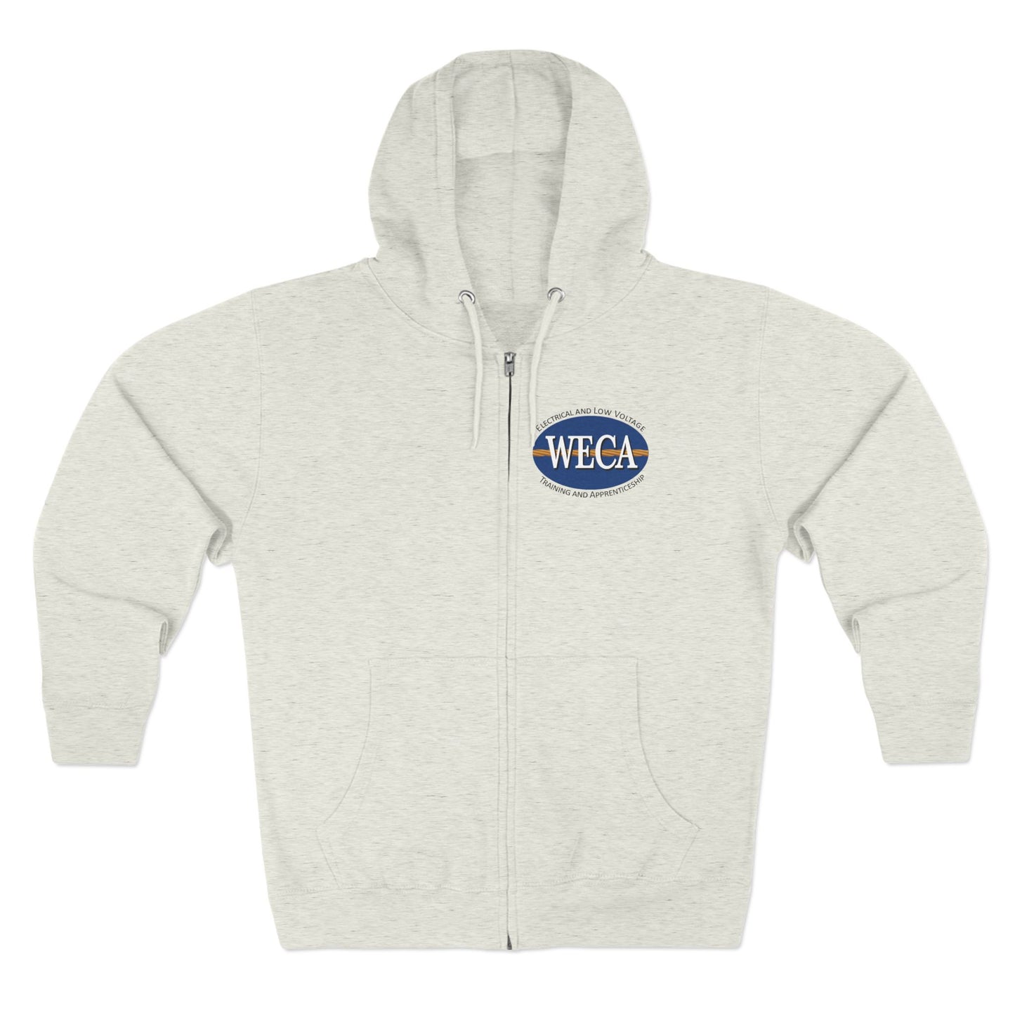 Unisex Zip Hoodie - WECA Classic Logo