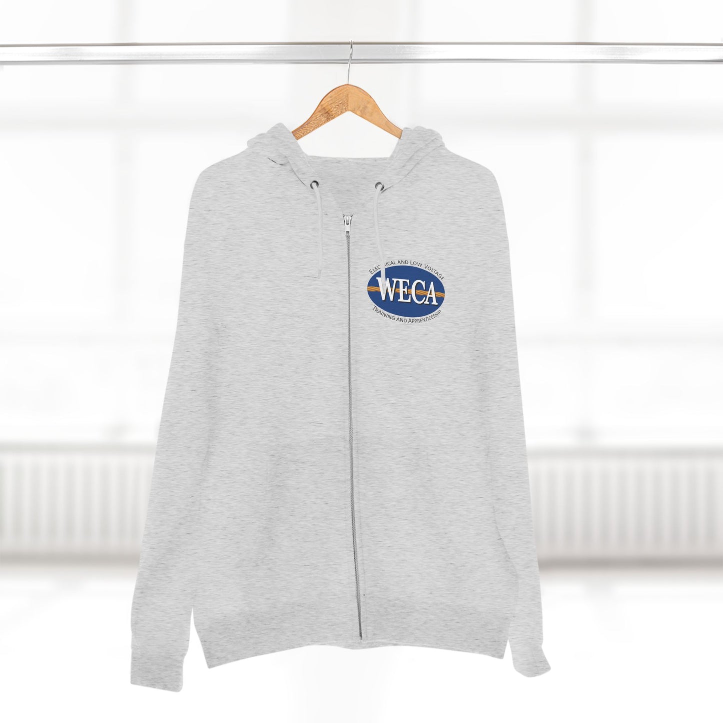 Unisex Zip Hoodie - WECA Classic Logo