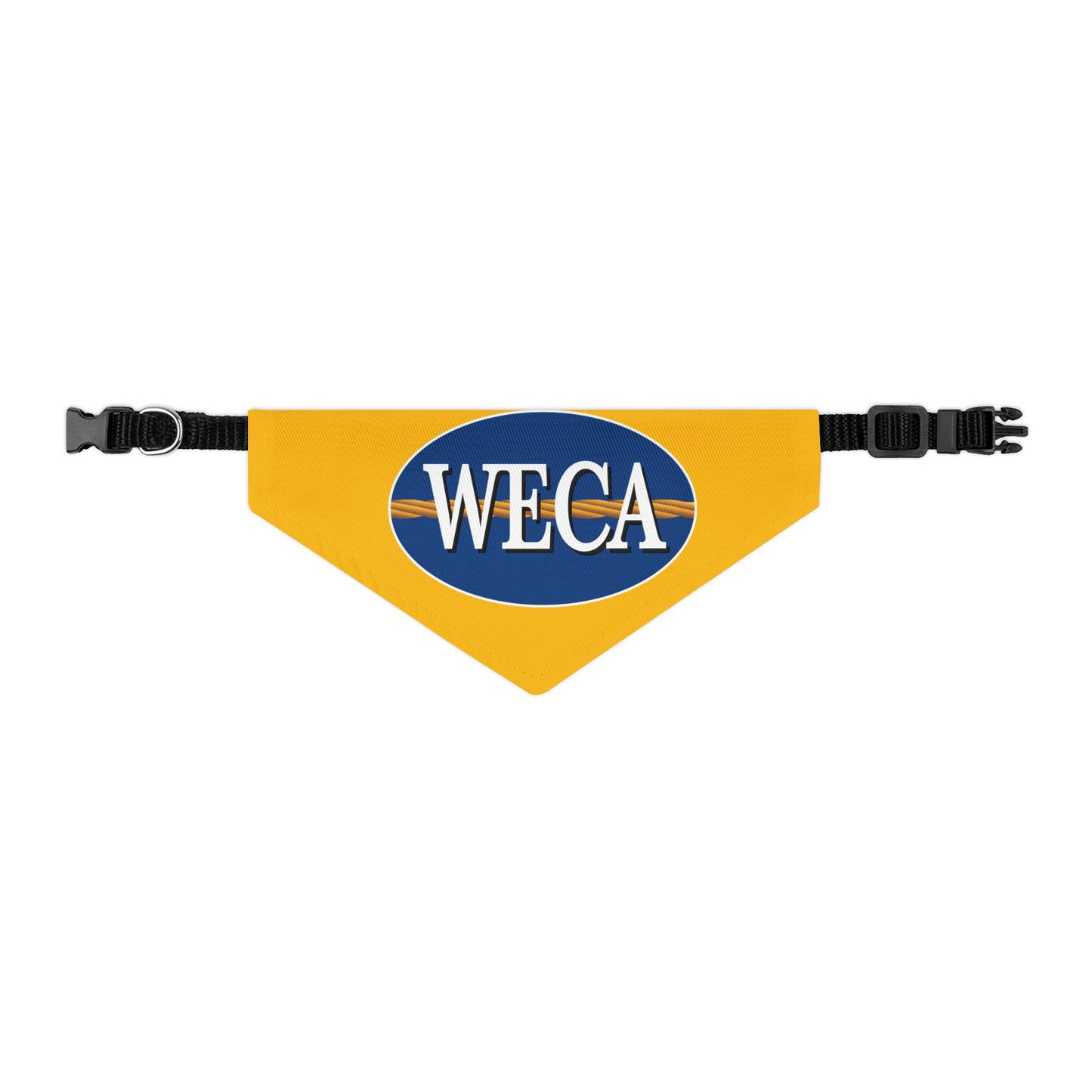 WECA Classic Logo Pet Bandana Collar