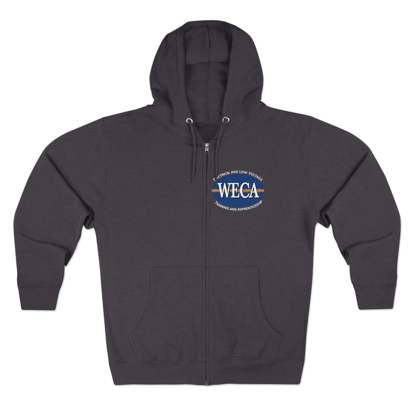 Unisex Zip Hoodie - WECA Classic Logo