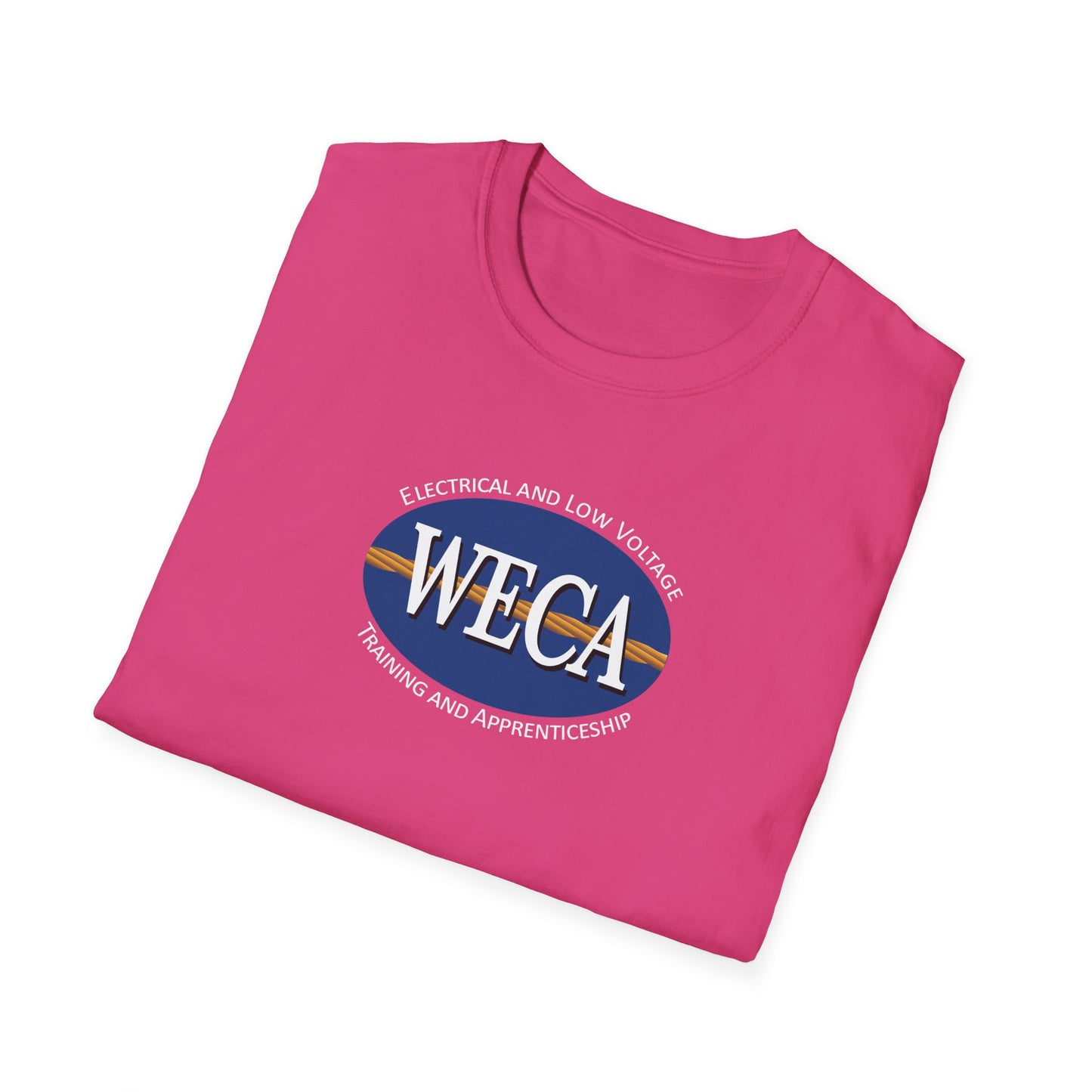 Unisex Softstyle T-Shirt with WECA logo