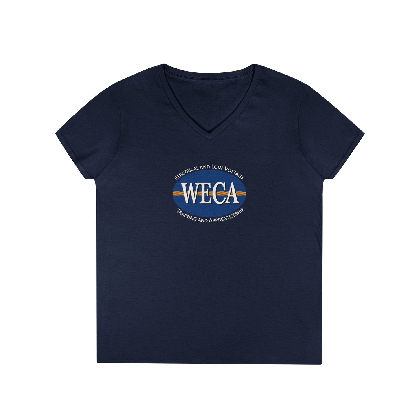 WECA Ladies' Cut V-Neck T-Shirt
