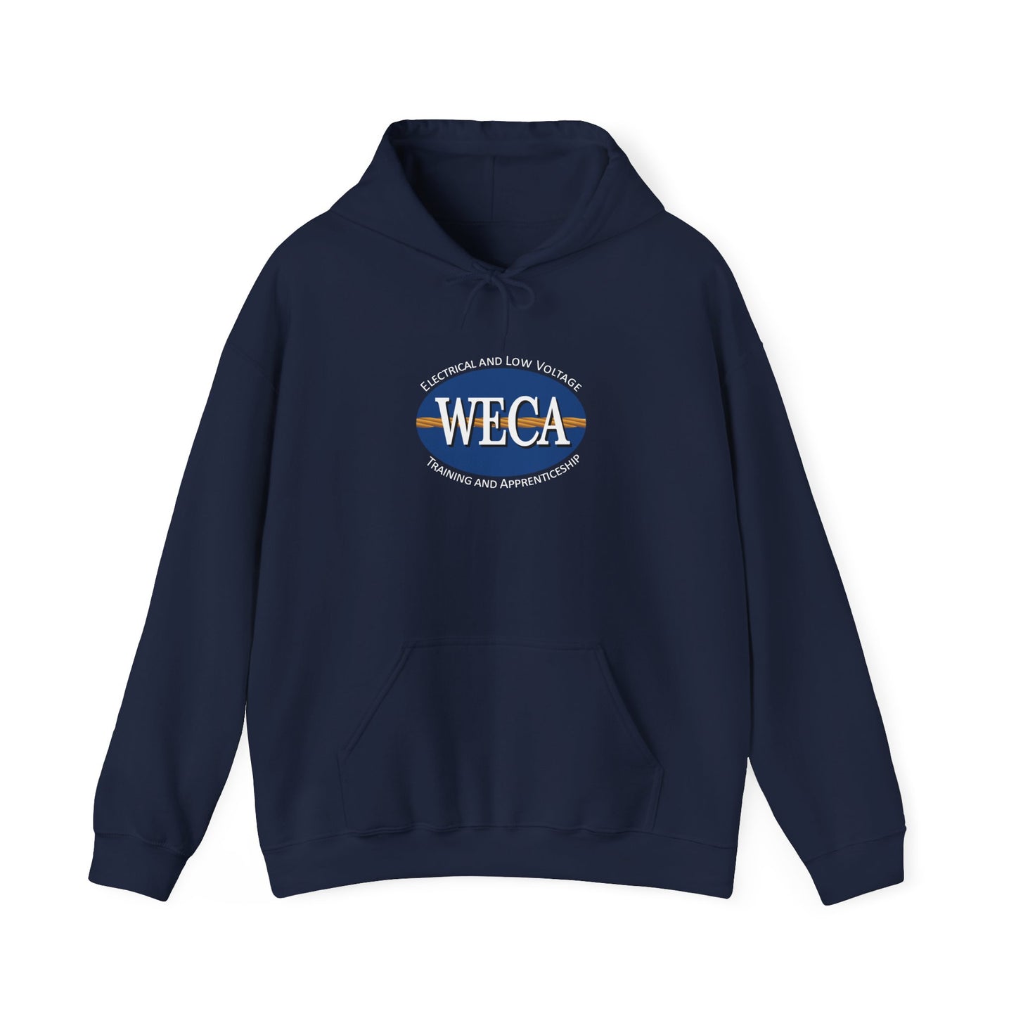 Unisex Heavy Blend™ Hooded Sweatshirt with WECA logo