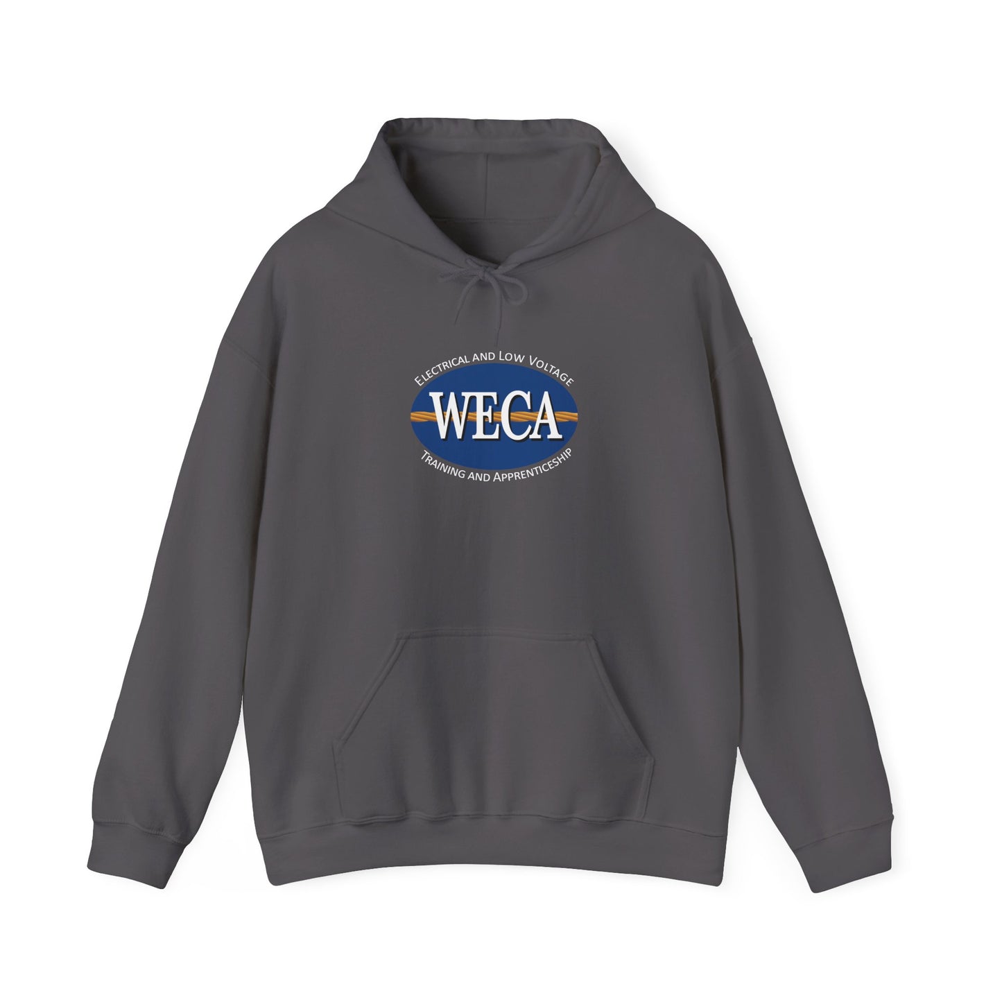 Unisex Heavy Blend™ Hooded Sweatshirt with WECA logo