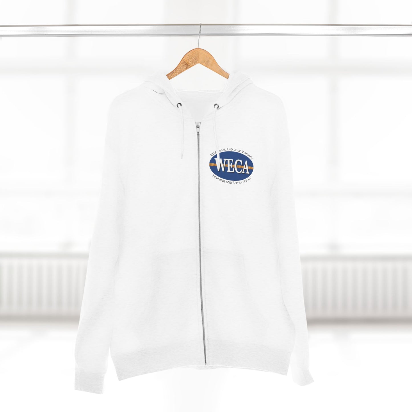 Unisex Zip Hoodie - WECA Classic Logo