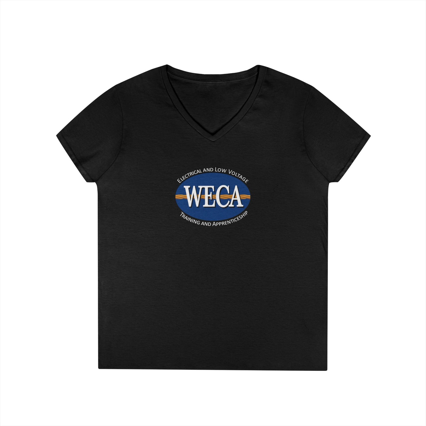 WECA Ladies' Cut V-Neck T-Shirt