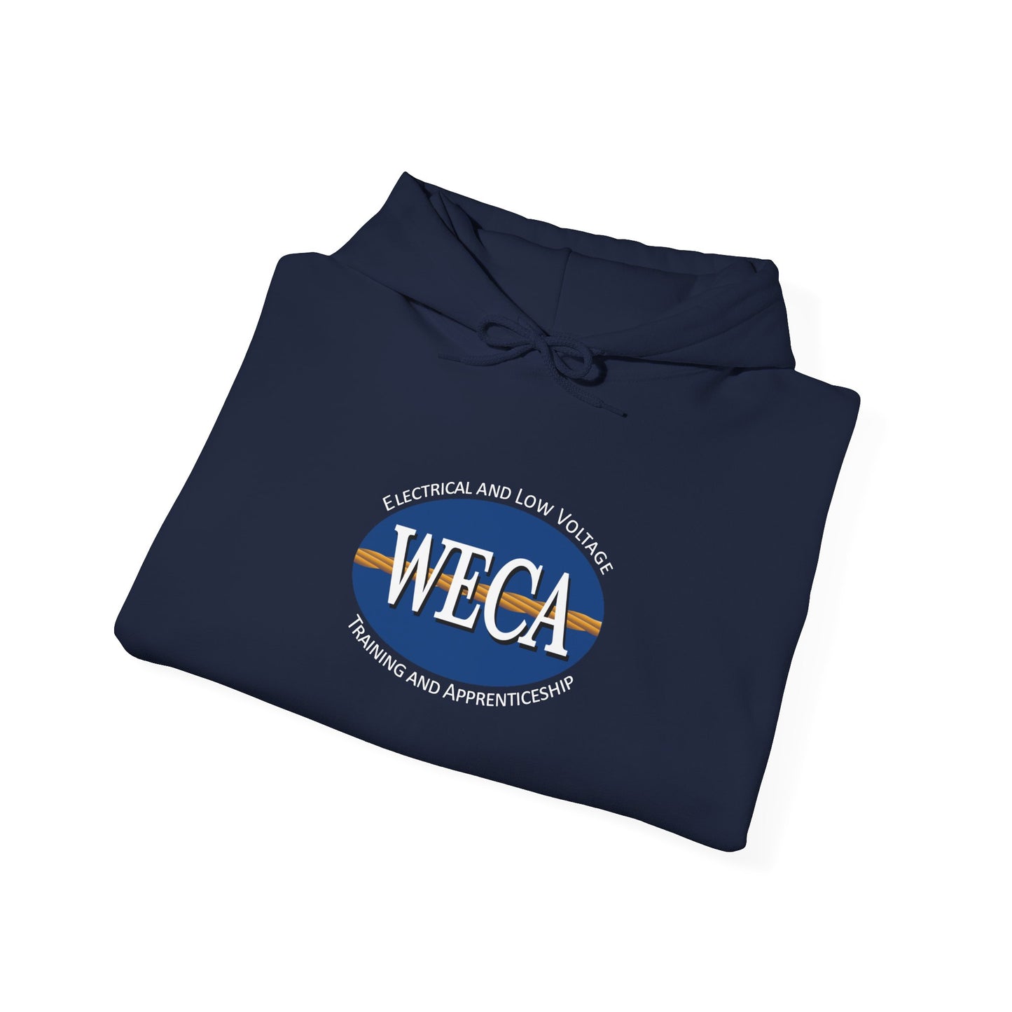 Unisex Heavy Blend™ Hooded Sweatshirt with WECA logo