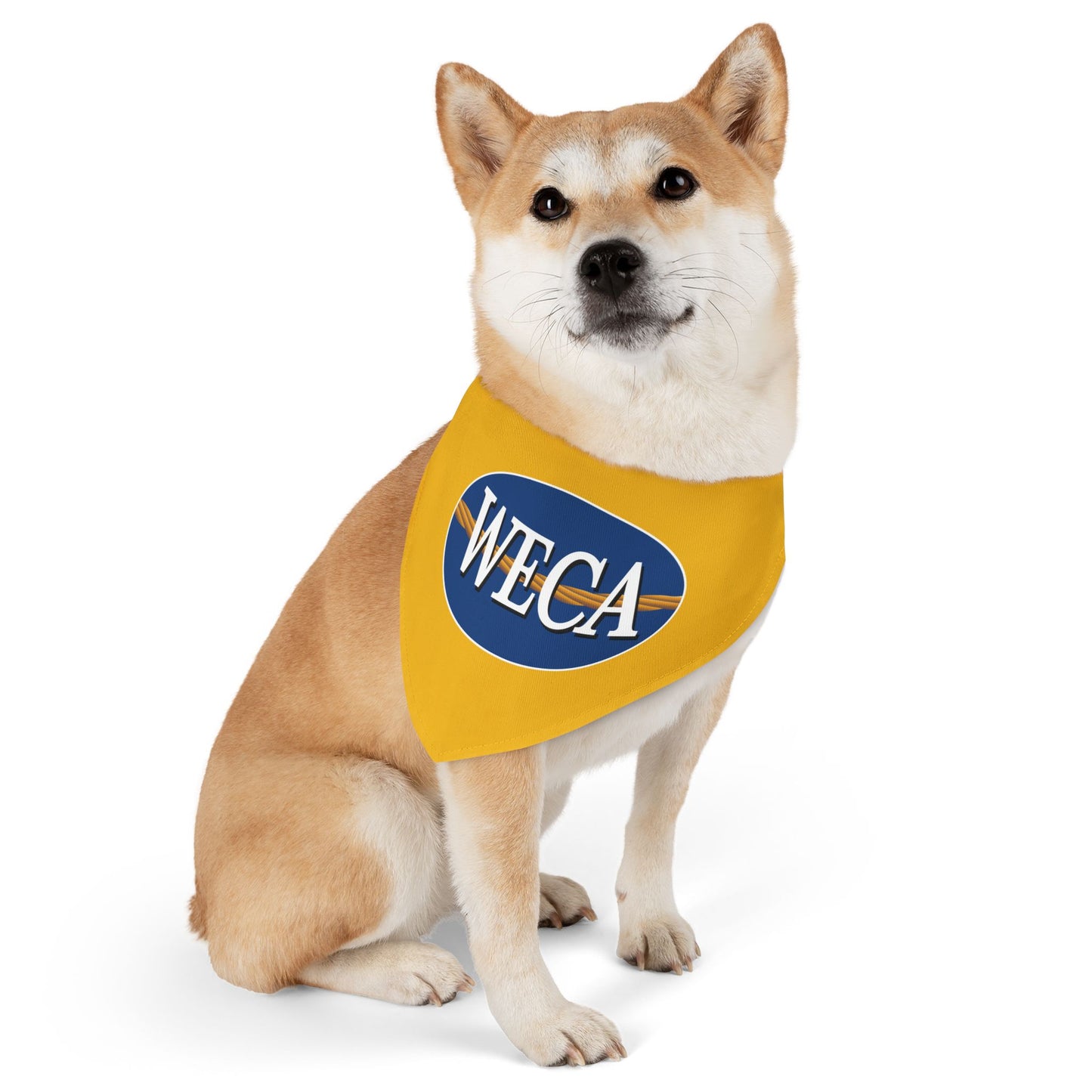 WECA Classic Logo Pet Bandana Collar
