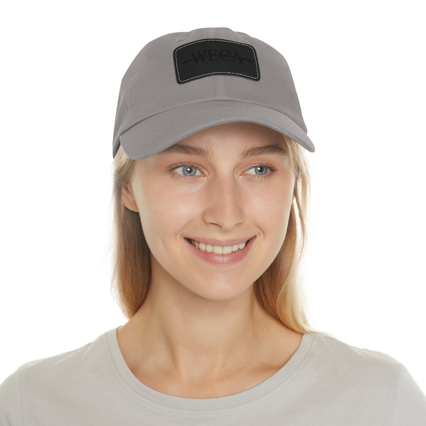WECA Hat with Leather Patch (Rectangle)
