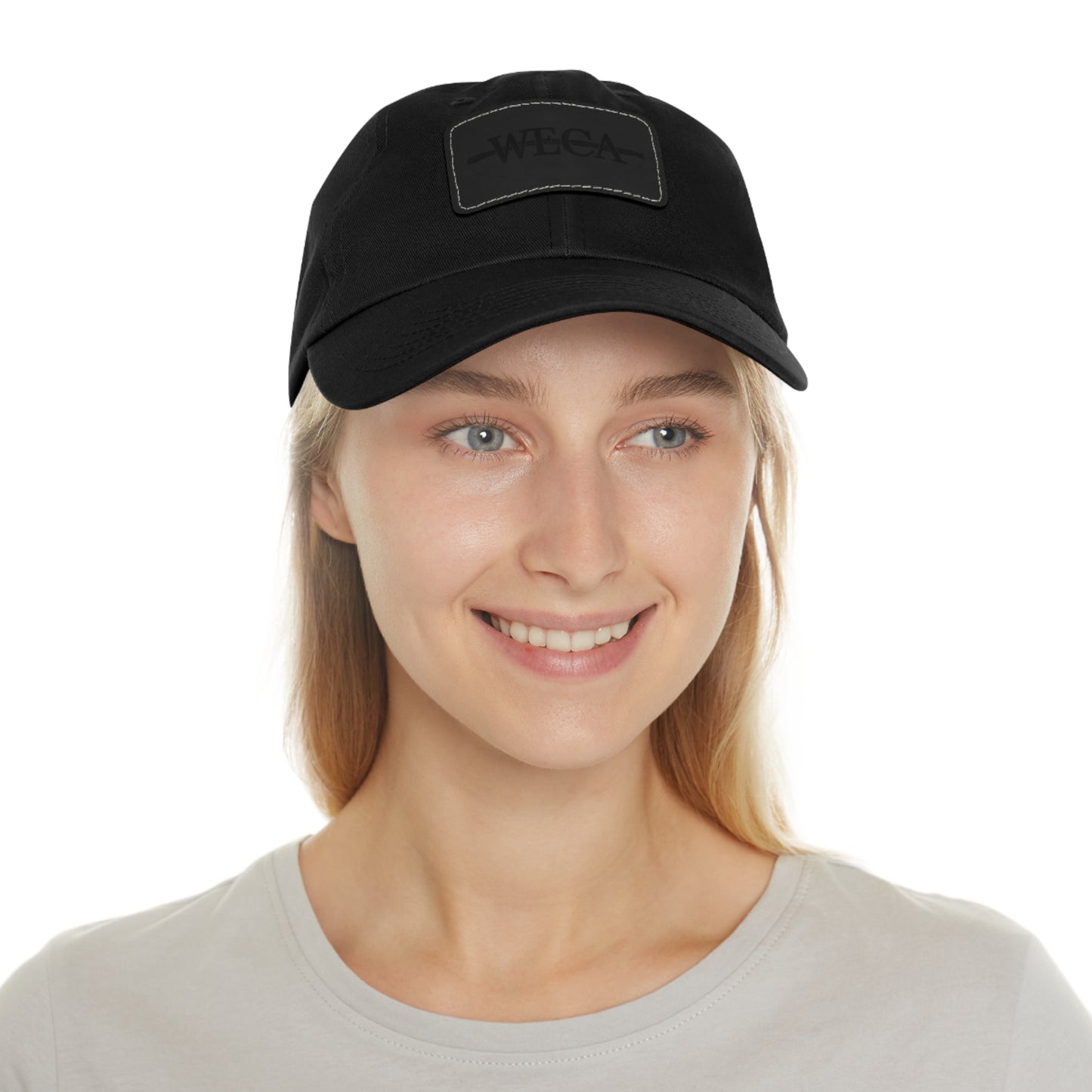 WECA Hat with Leather Patch (Rectangle)