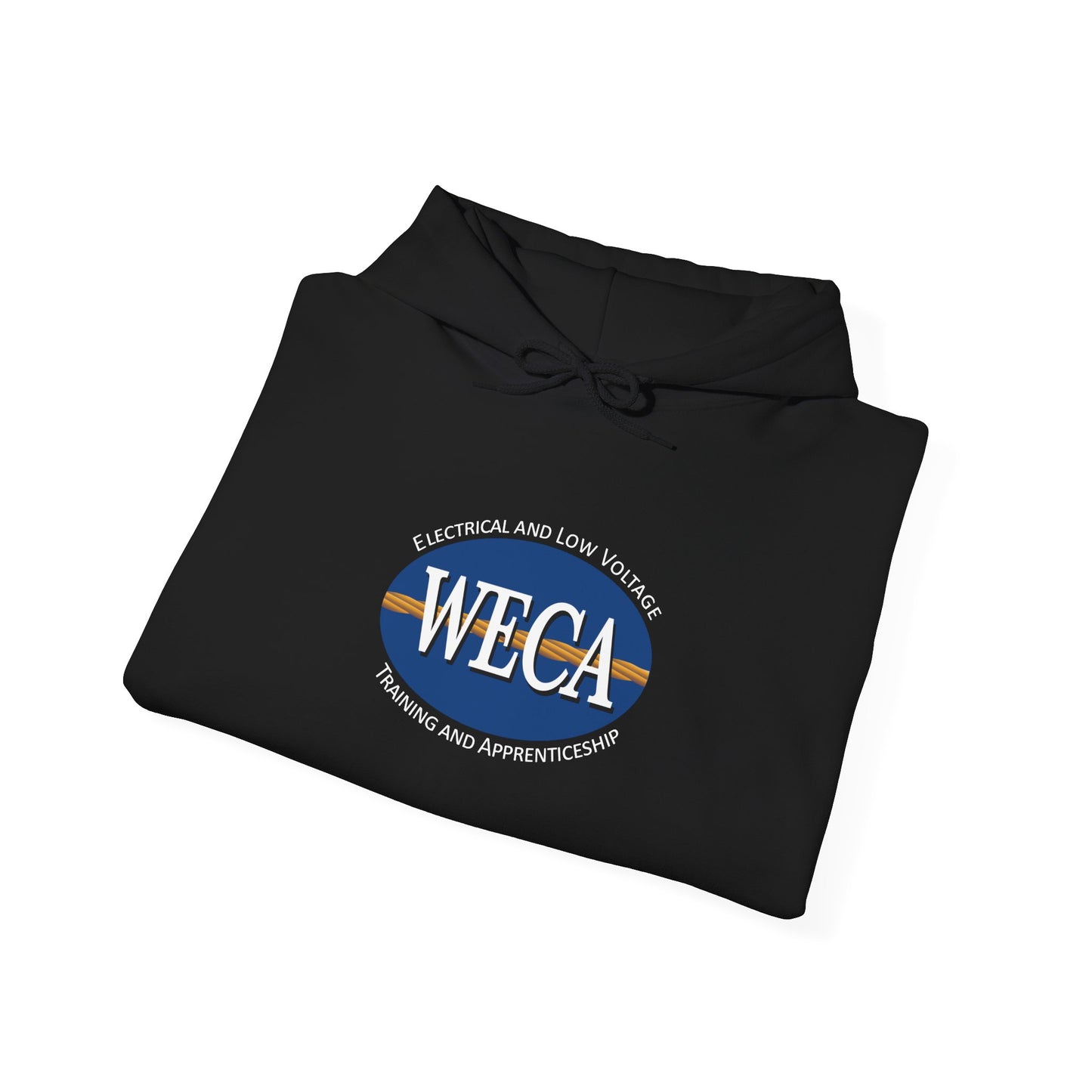 Unisex Heavy Blend™ Hooded Sweatshirt with WECA logo