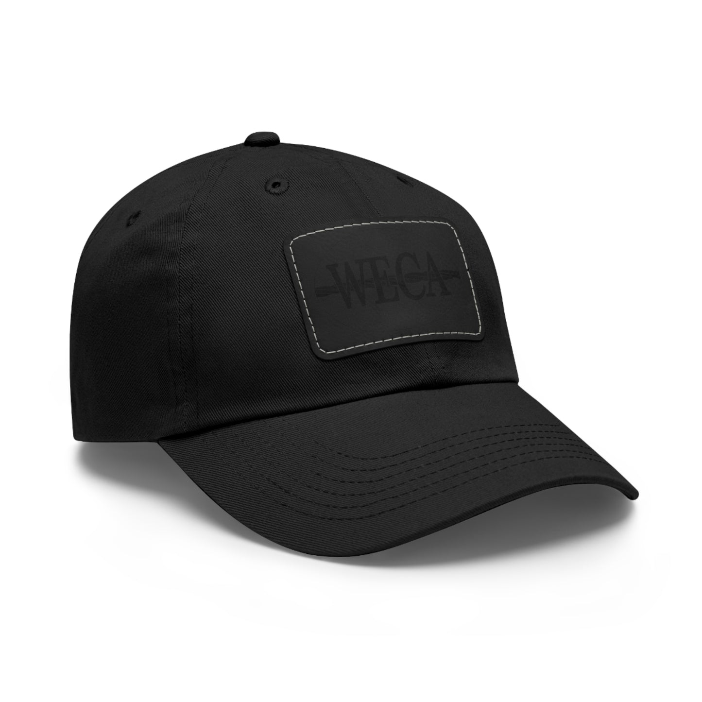 WECA Hat with Leather Patch (Rectangle)