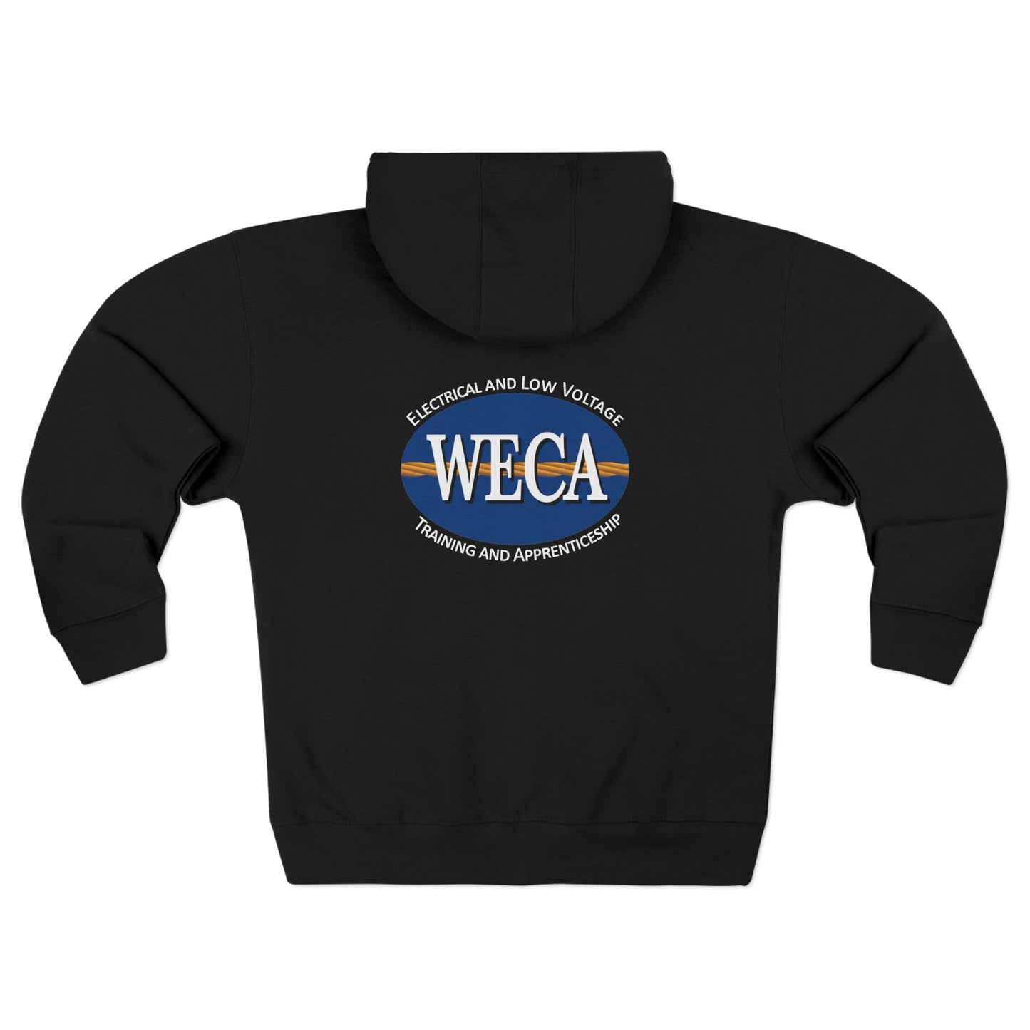 Unisex Zip Hoodie - WECA Classic Logo