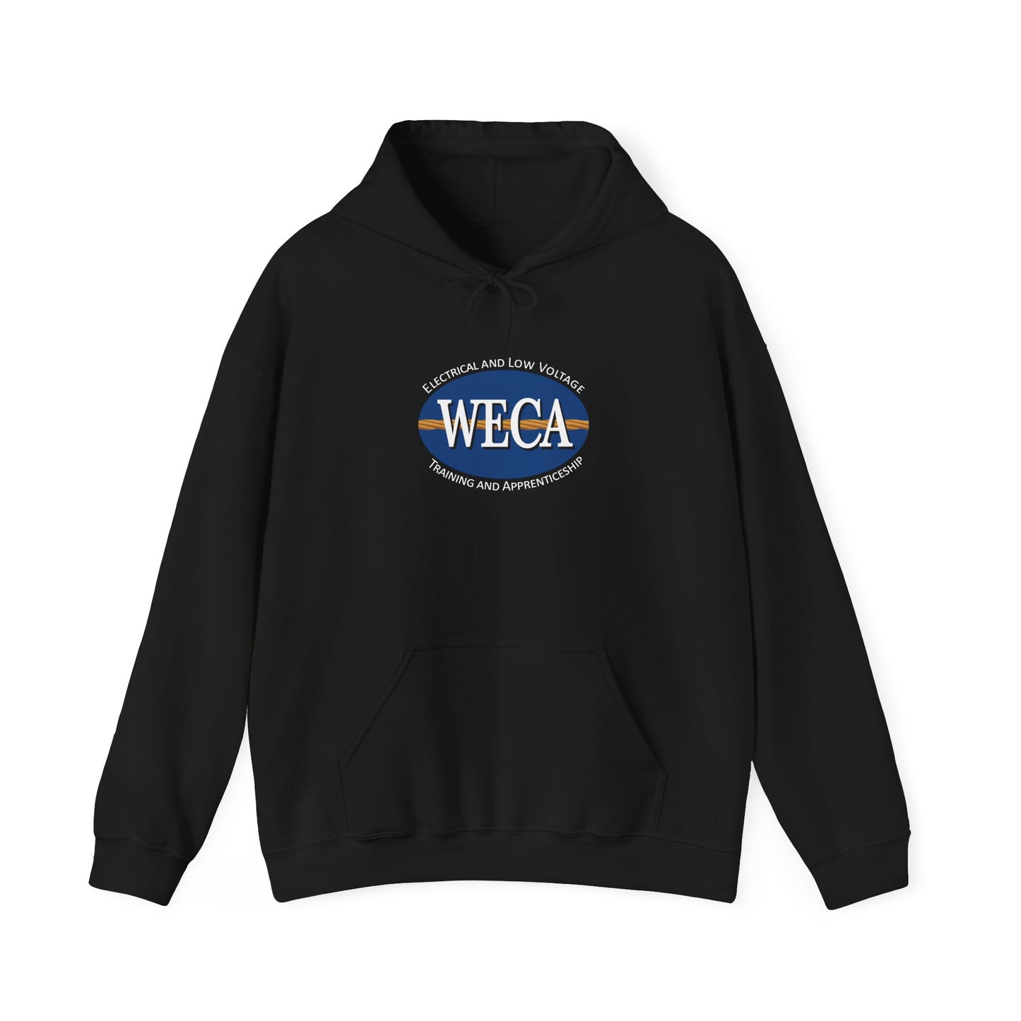 Unisex Heavy Blend™ Hooded Sweatshirt with WECA logo