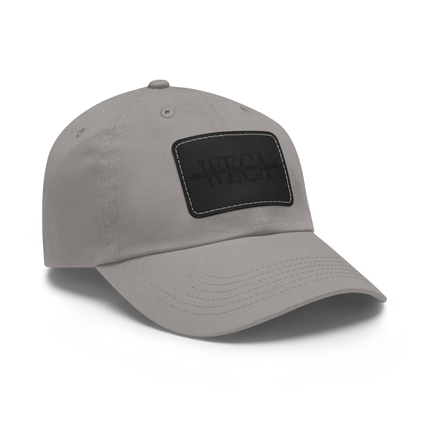 WECA Hat with Leather Patch (Rectangle)