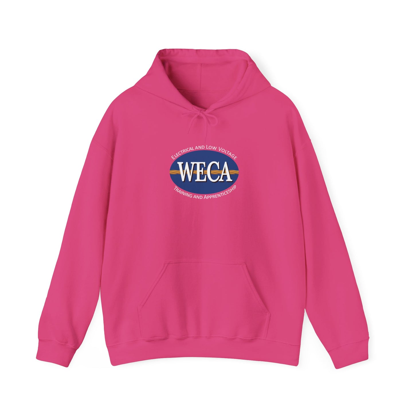 Unisex Heavy Blend™ Hooded Sweatshirt with WECA logo