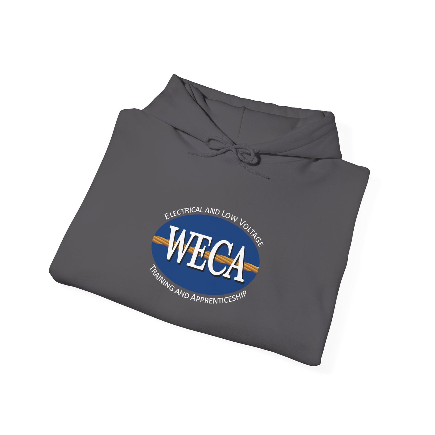 Unisex Heavy Blend™ Hooded Sweatshirt with WECA logo
