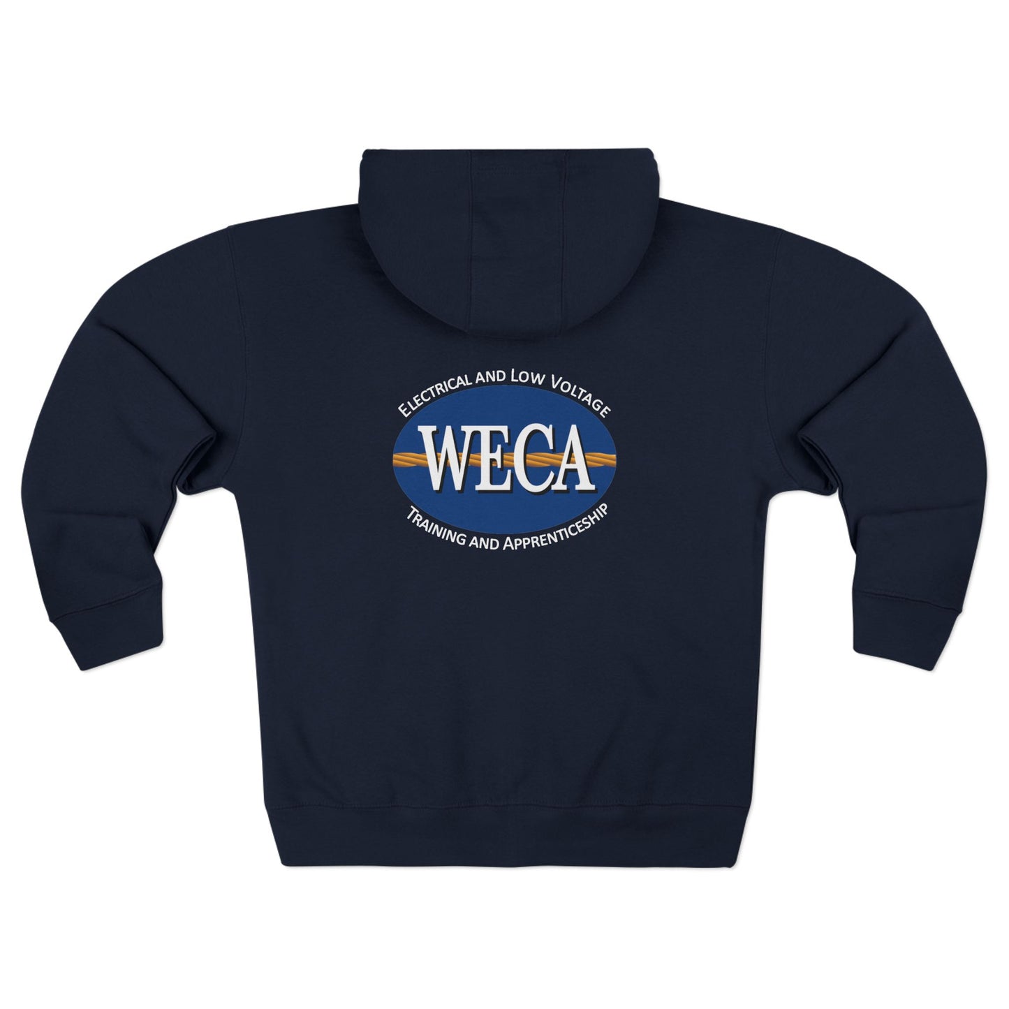 Unisex Zip Hoodie - WECA Classic Logo