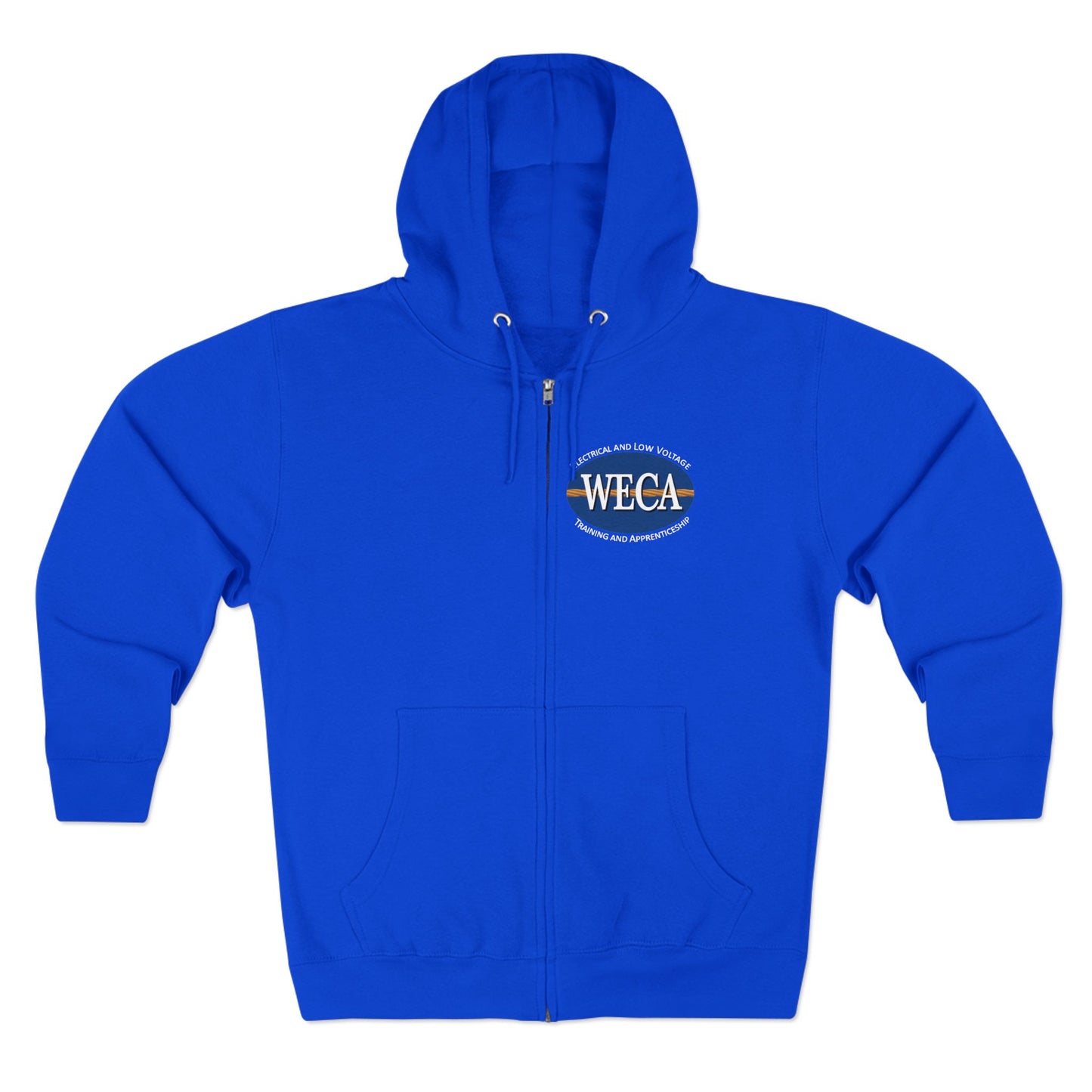 Unisex Zip Hoodie - WECA Classic Logo