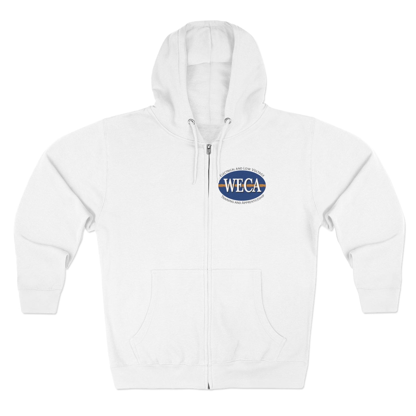Unisex Zip Hoodie - WECA Classic Logo