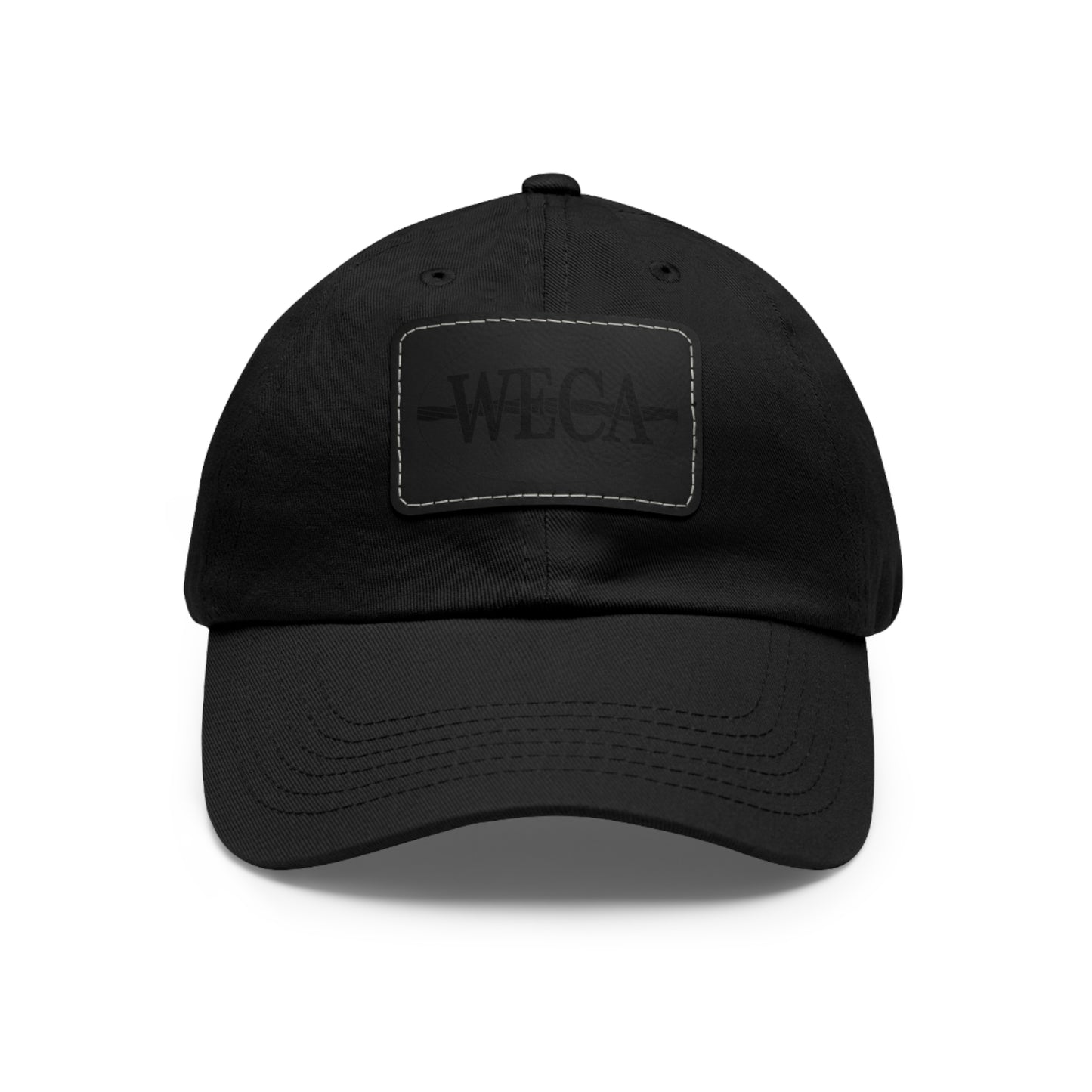 WECA Hat with Leather Patch (Rectangle)