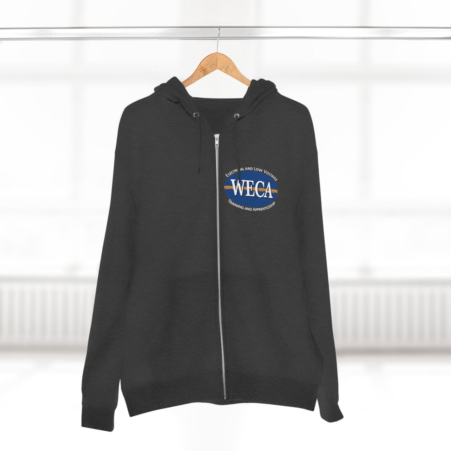 Unisex Zip Hoodie - WECA Classic Logo