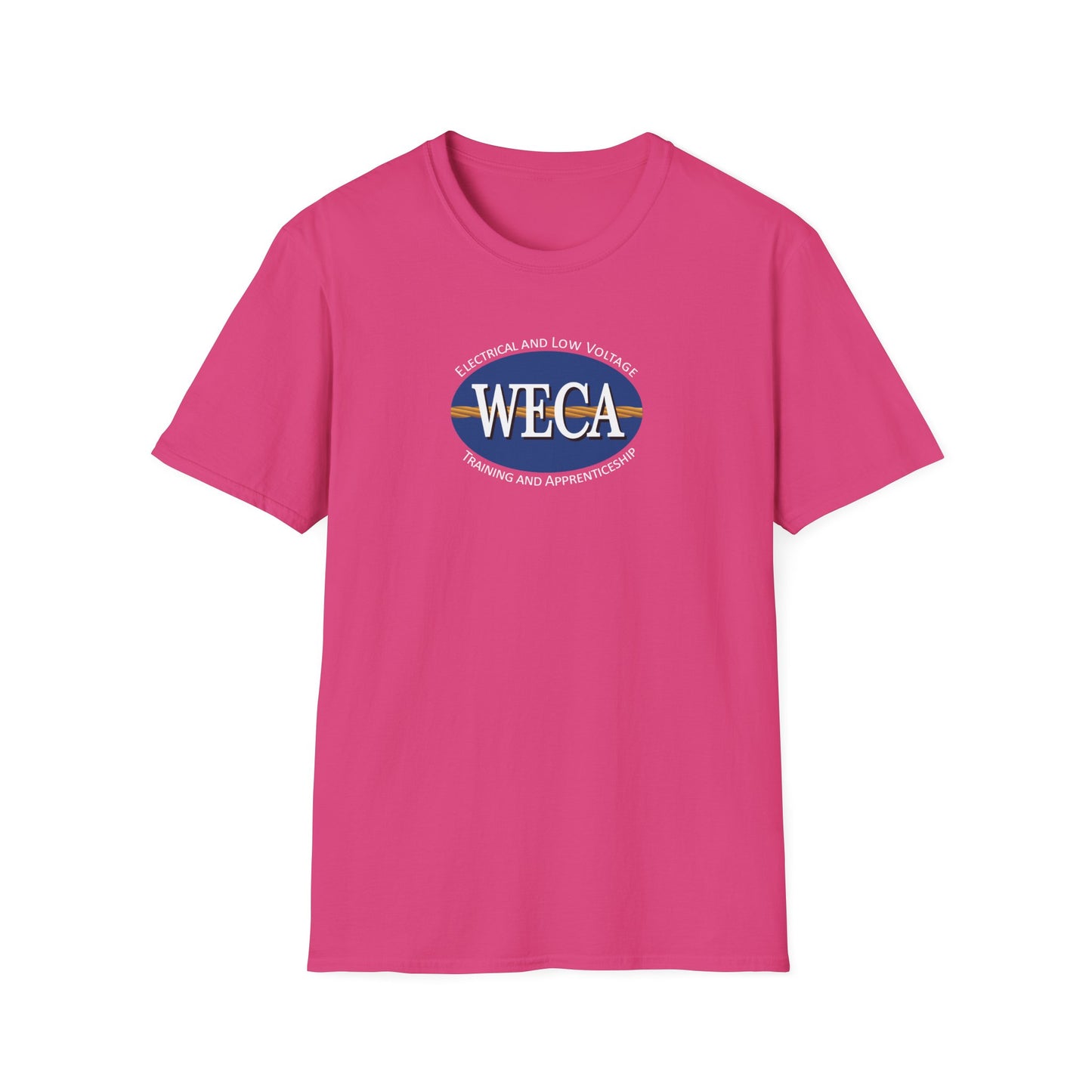 Unisex Softstyle T-Shirt with WECA logo