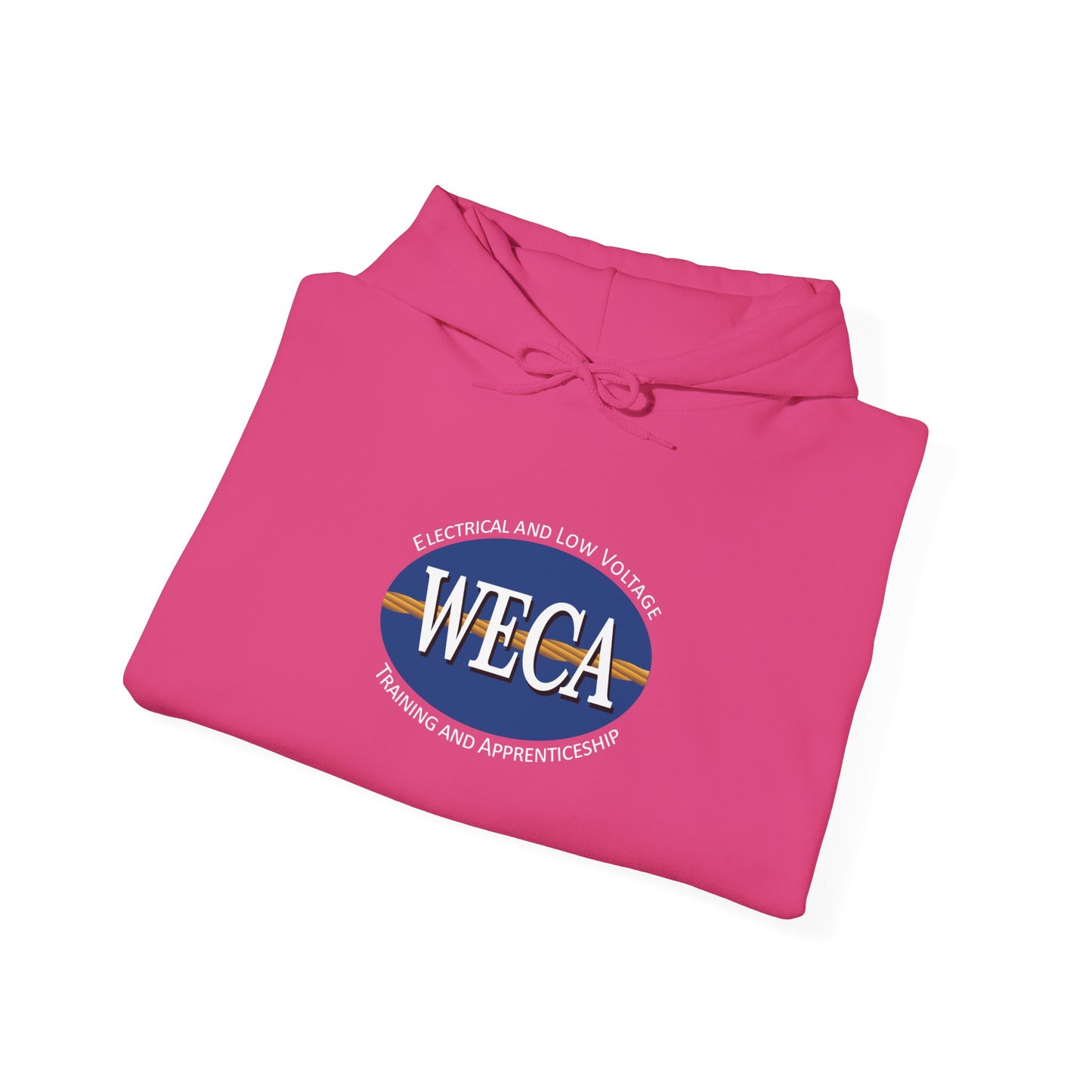 Unisex Heavy Blend™ Hooded Sweatshirt with WECA logo