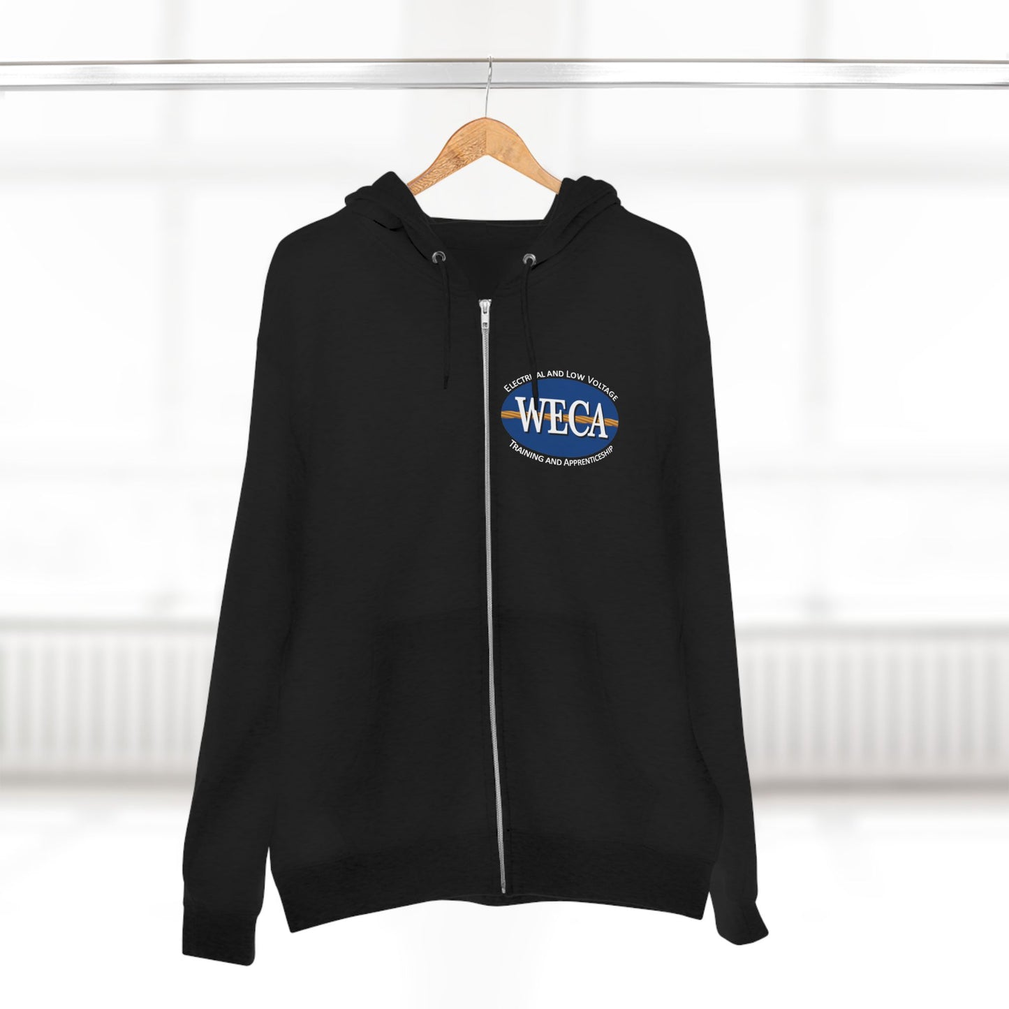 Unisex Zip Hoodie - WECA Classic Logo