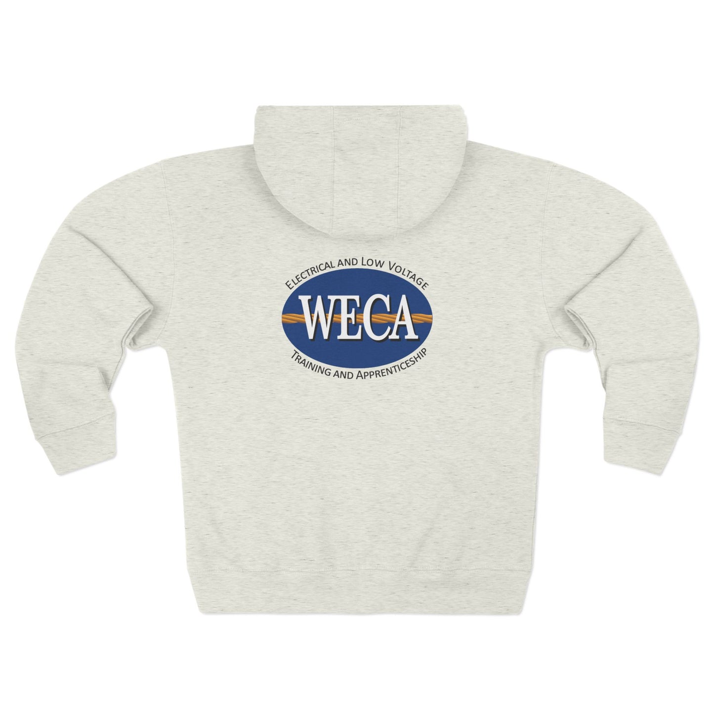 Unisex Zip Hoodie - WECA Classic Logo