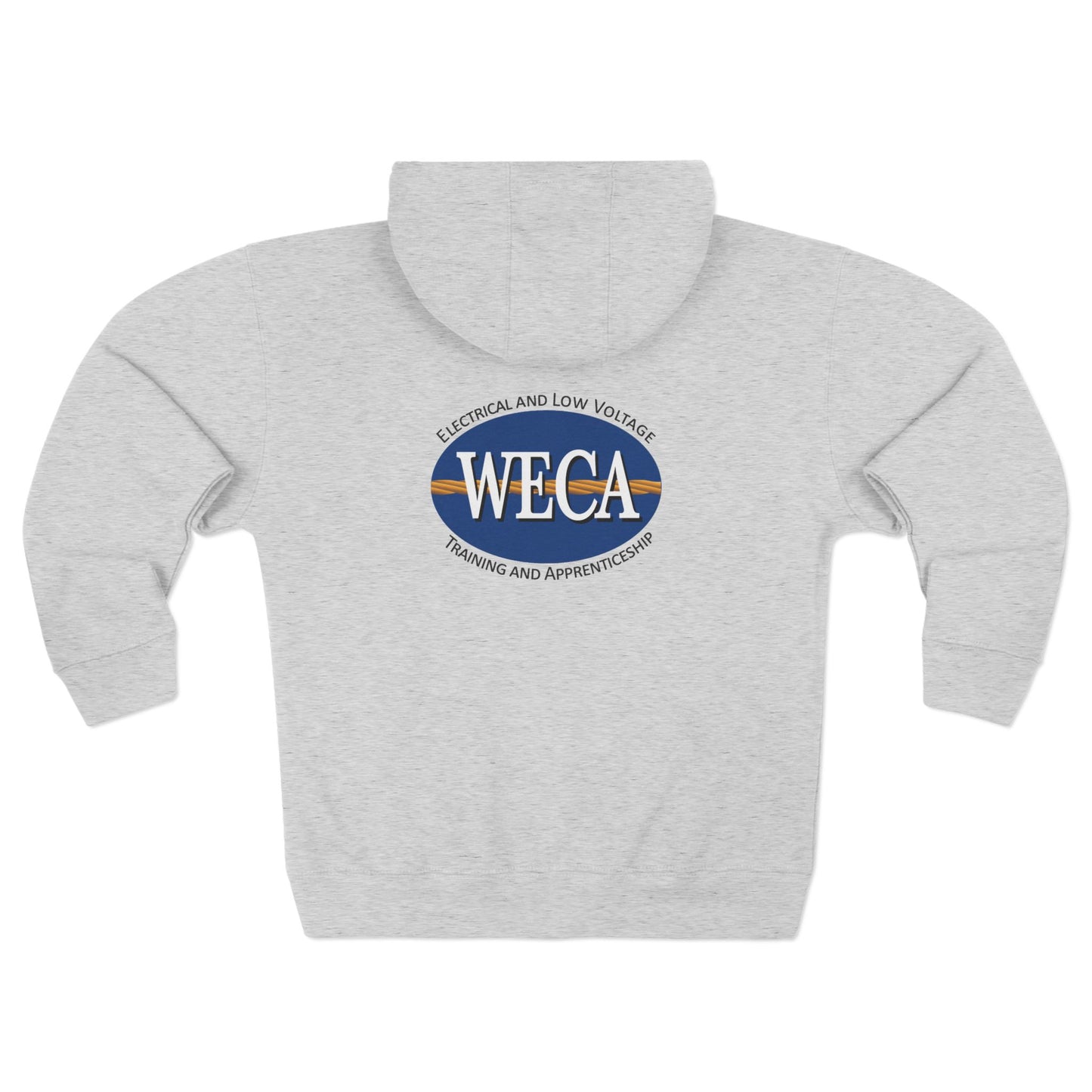 Unisex Zip Hoodie - WECA Classic Logo