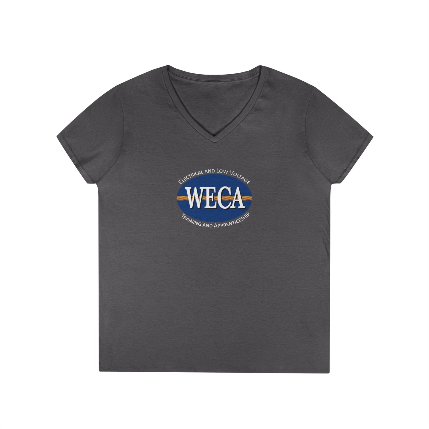 WECA Ladies' Cut V-Neck T-Shirt