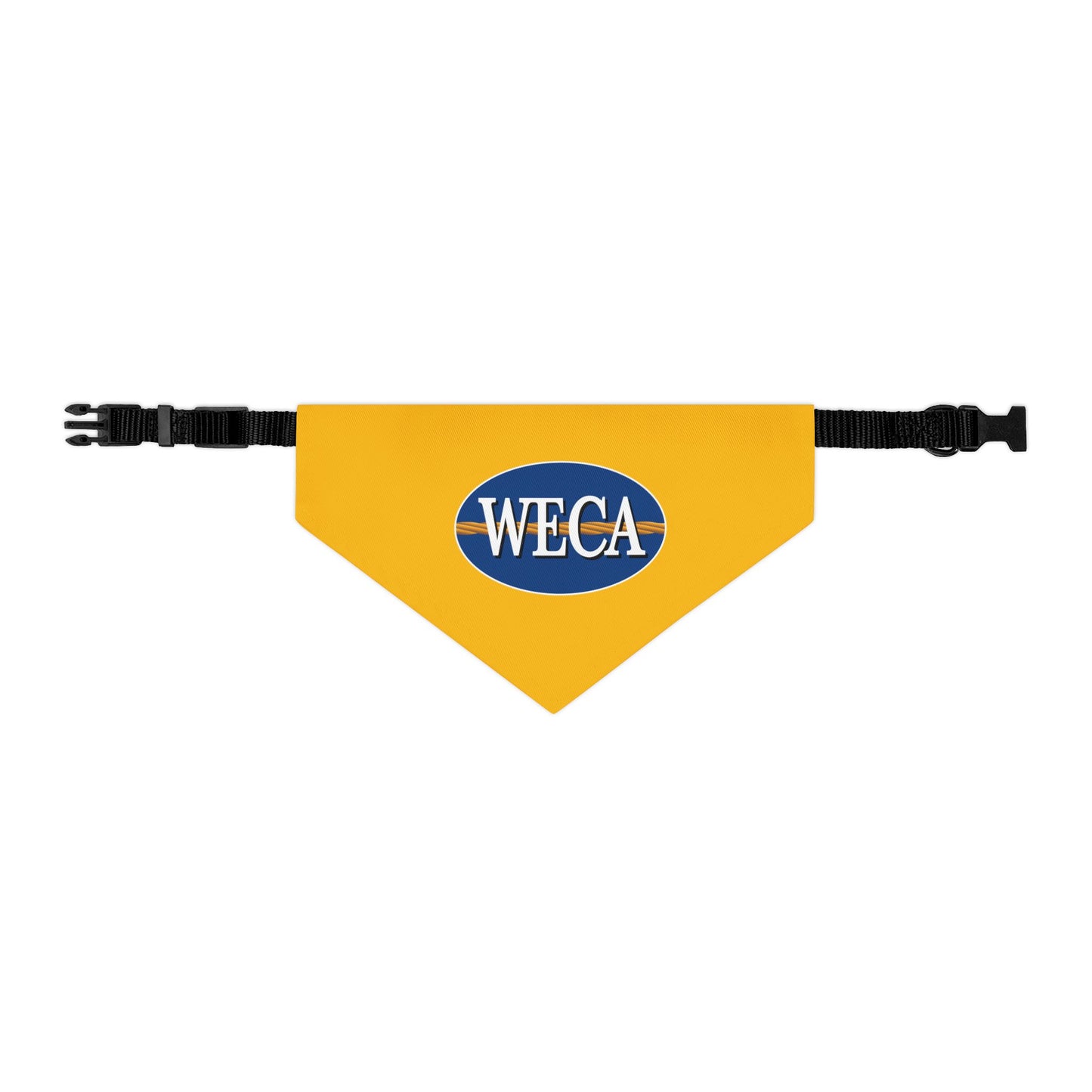 WECA Classic Logo Pet Bandana Collar