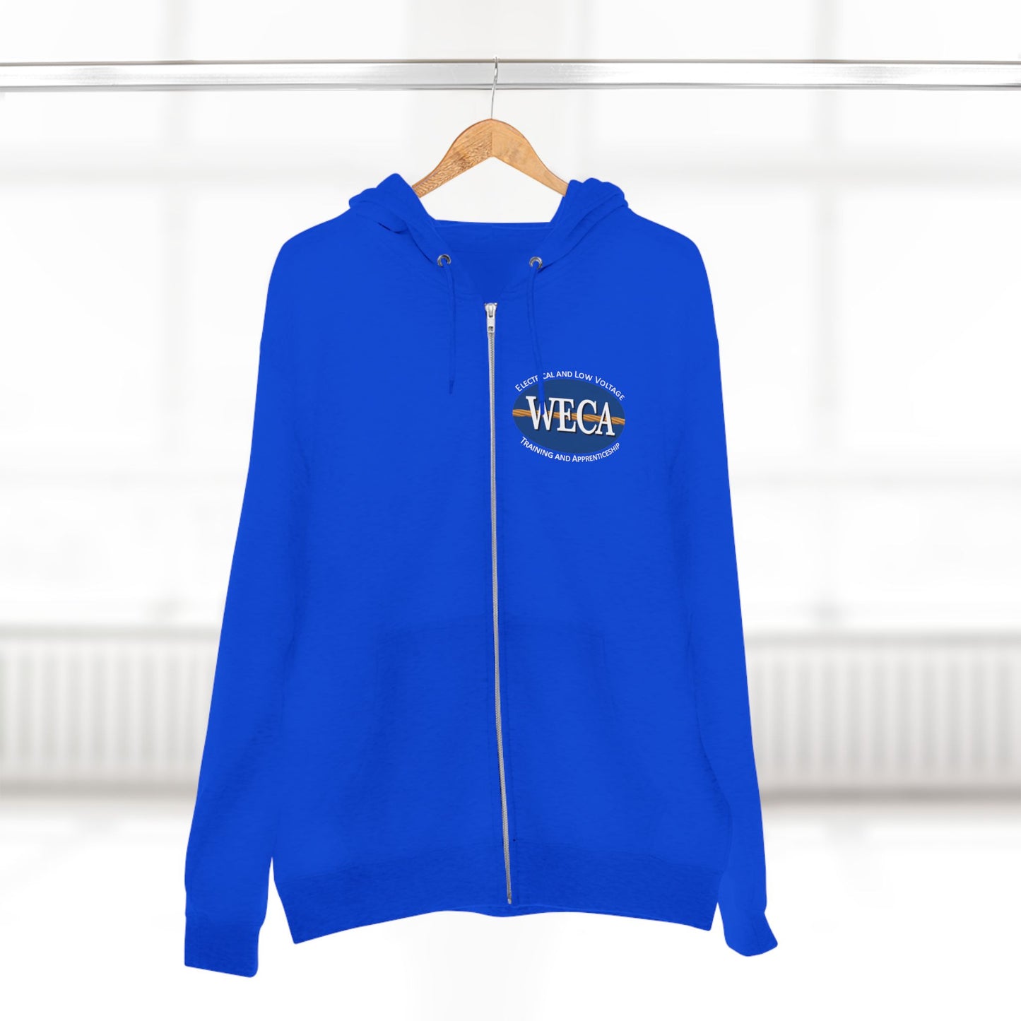 Unisex Zip Hoodie - WECA Classic Logo