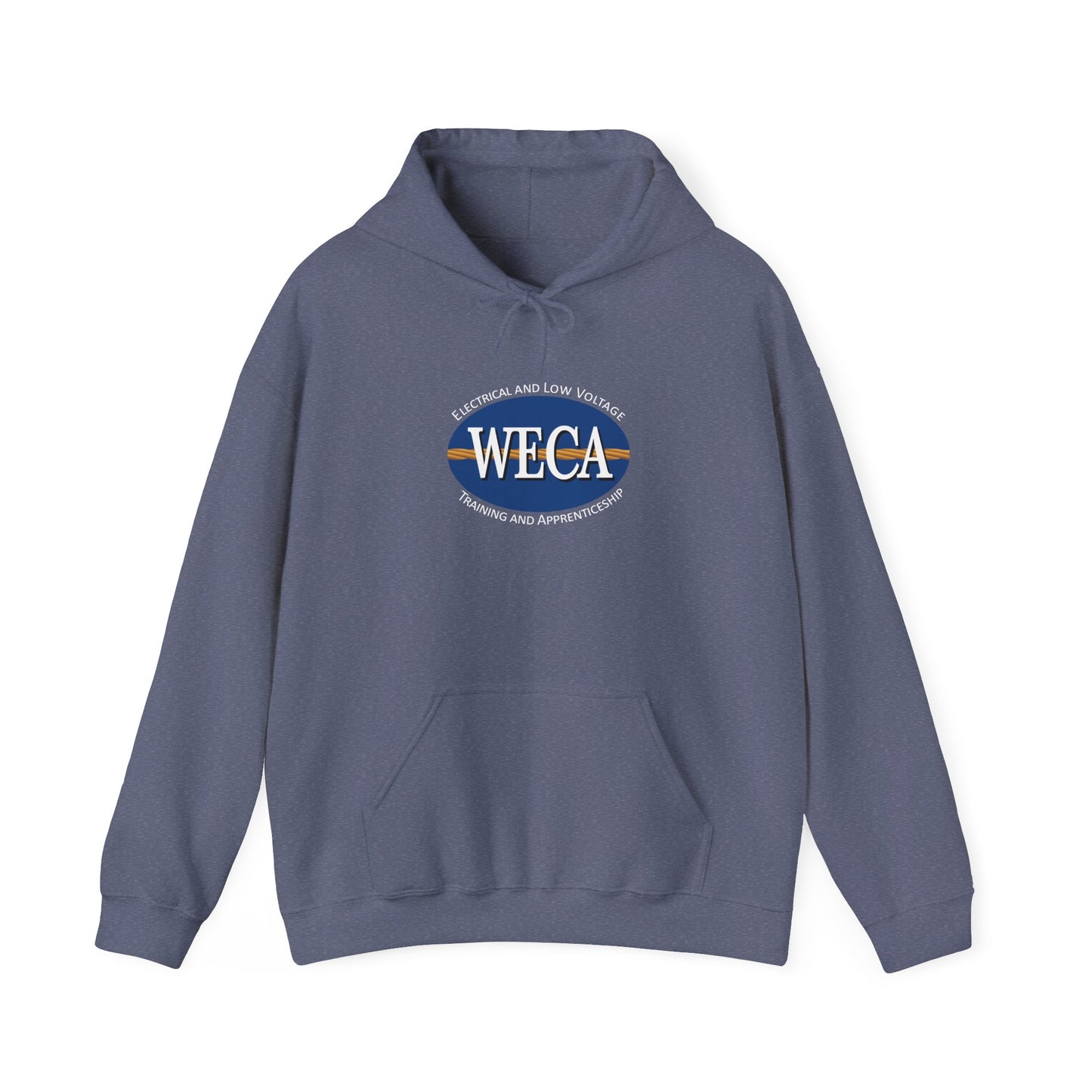Unisex Heavy Blend™ Hooded Sweatshirt with WECA logo