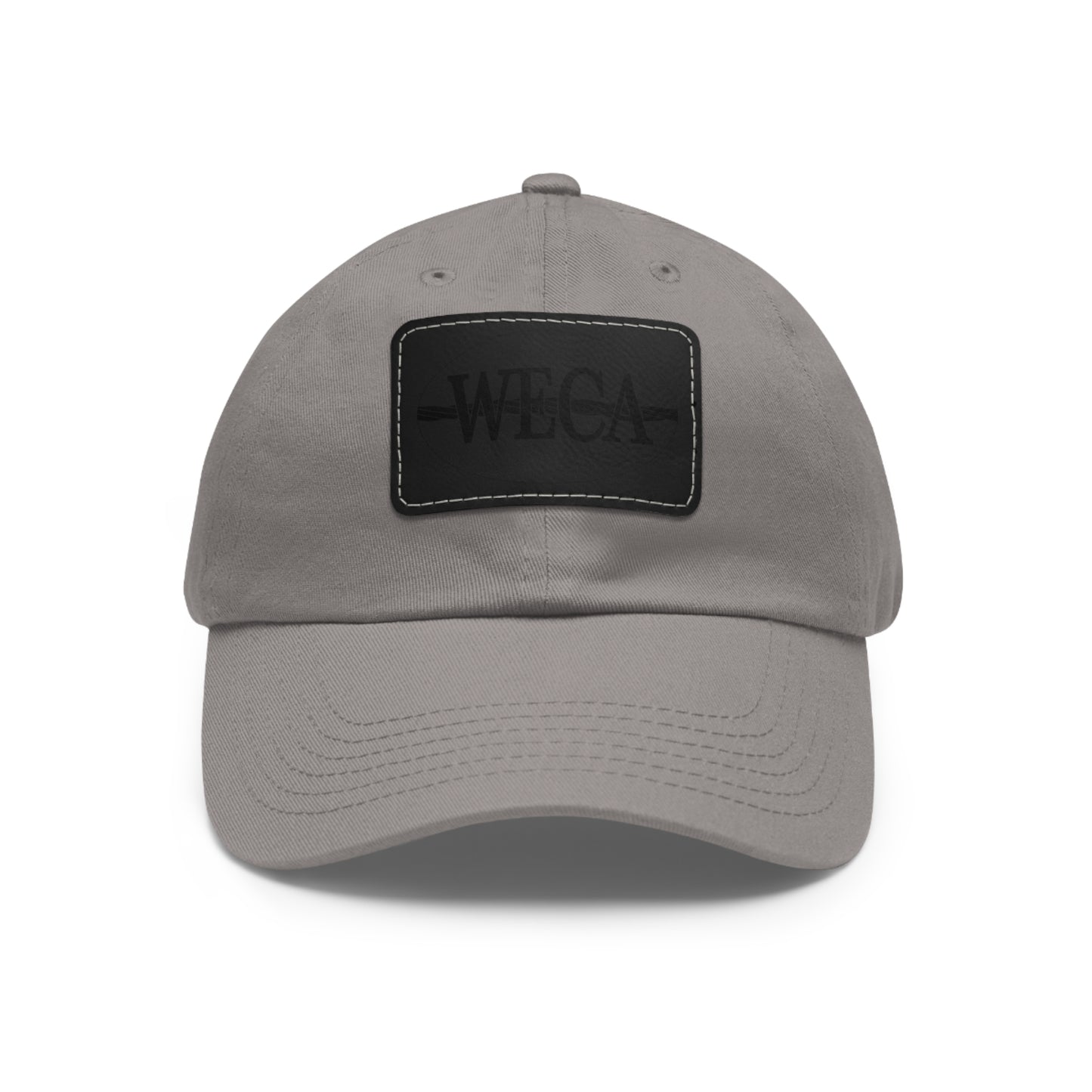 WECA Hat with Leather Patch (Rectangle)