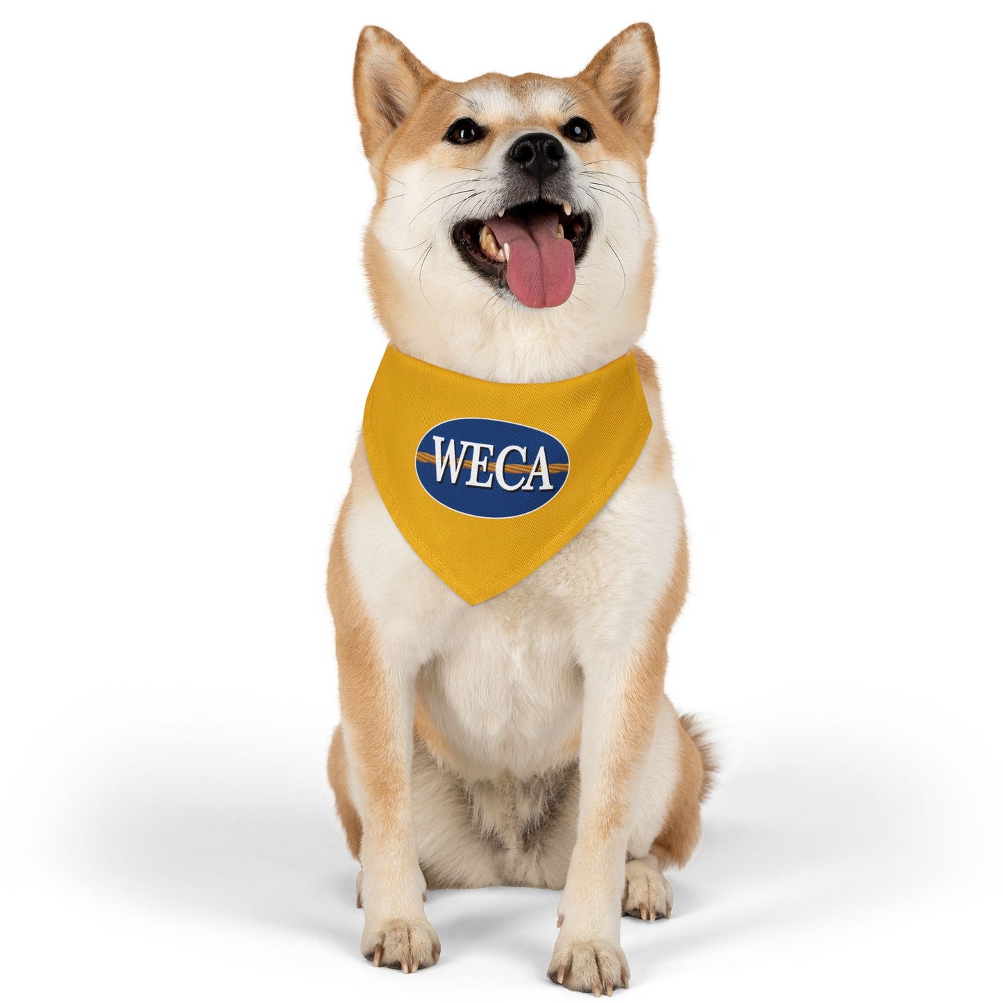 WECA Classic Logo Pet Bandana Collar