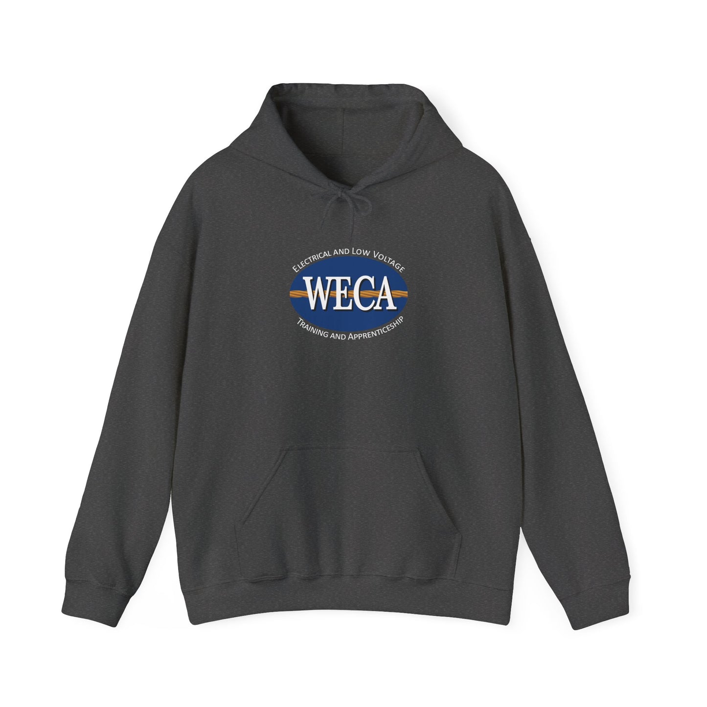 Unisex Heavy Blend™ Hooded Sweatshirt with WECA logo