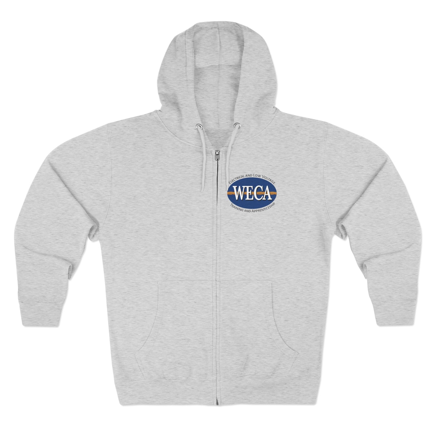 Unisex Zip Hoodie - WECA Classic Logo