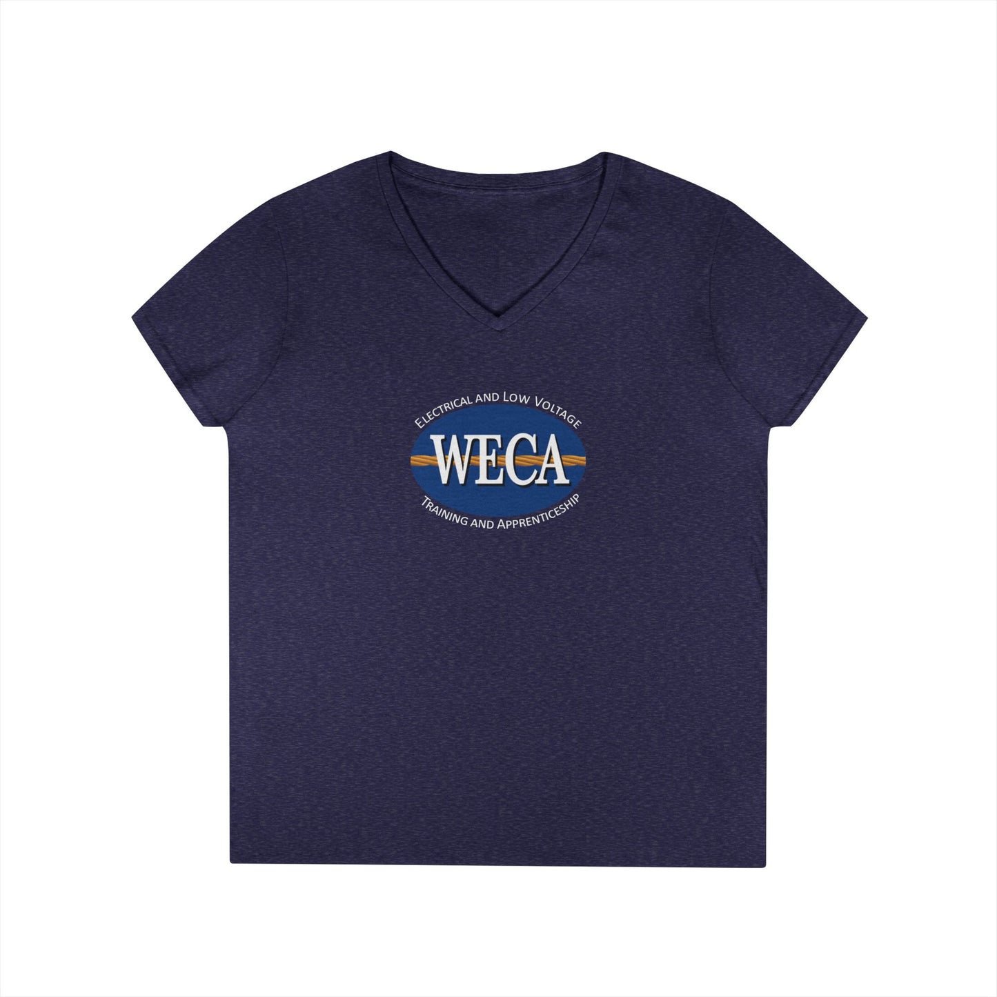 WECA Ladies' Cut V-Neck T-Shirt