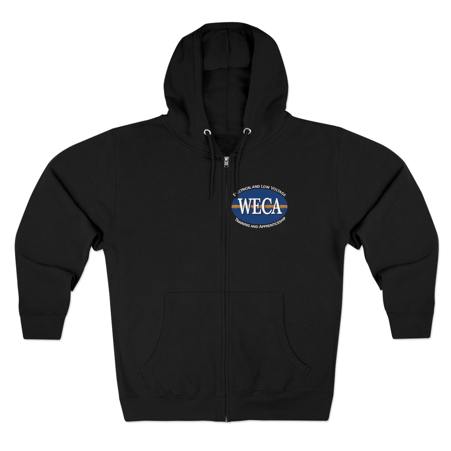 Unisex Zip Hoodie - WECA Classic Logo