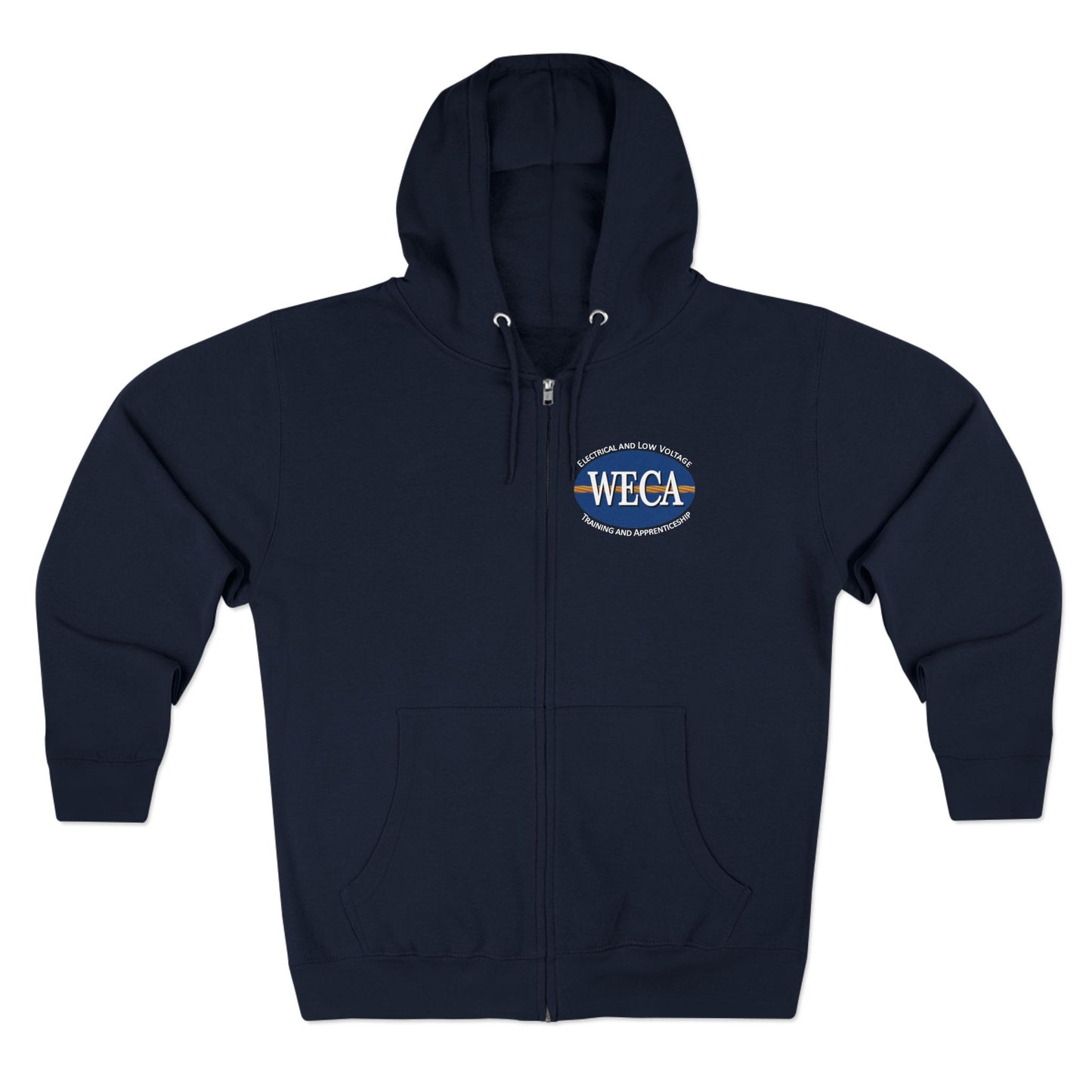 Unisex Zip Hoodie - WECA Classic Logo
