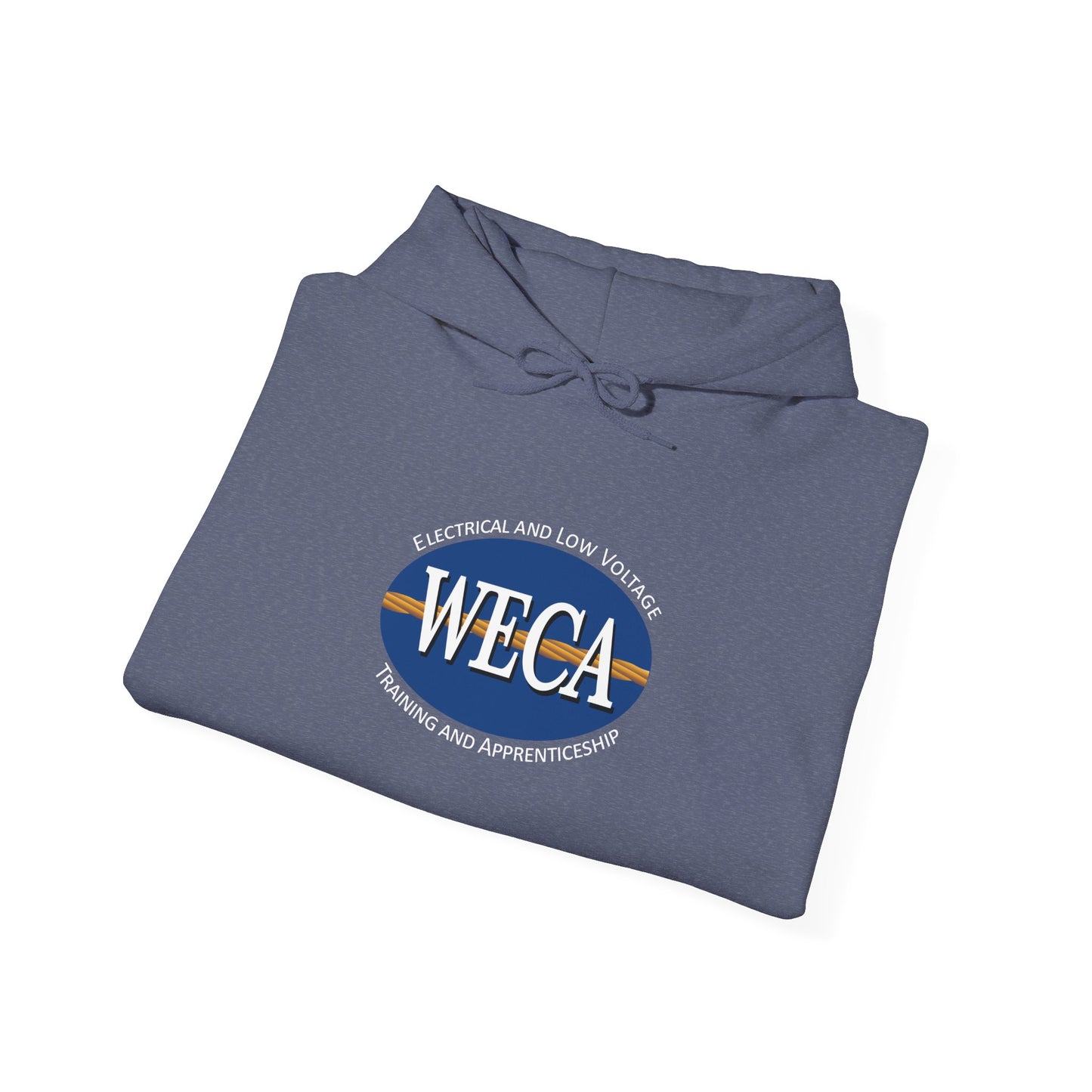 Unisex Heavy Blend™ Hooded Sweatshirt with WECA logo