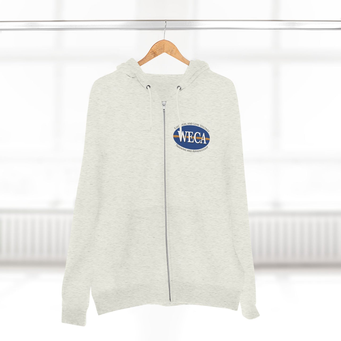 Unisex Zip Hoodie - WECA Classic Logo